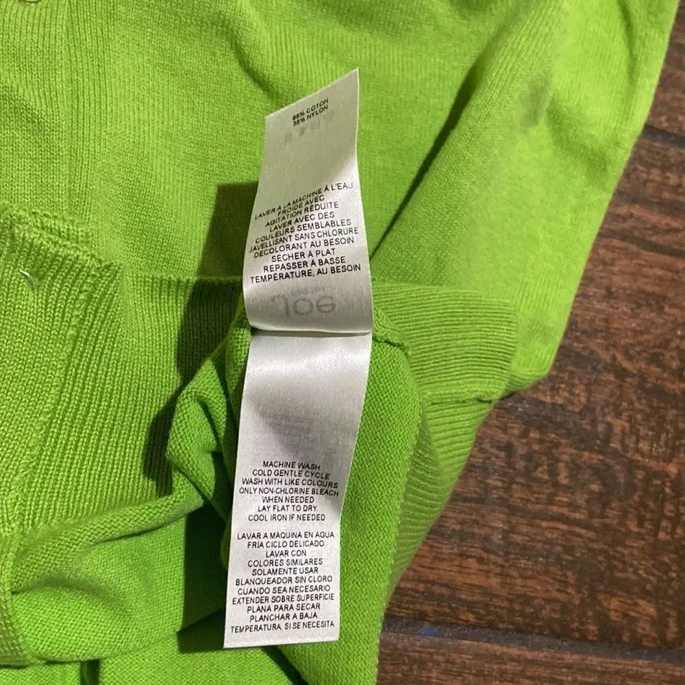 Joe Fresh Knit Green Woman Sweater Size XSP